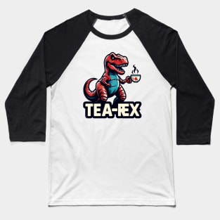 Tea-rex Baseball T-Shirt